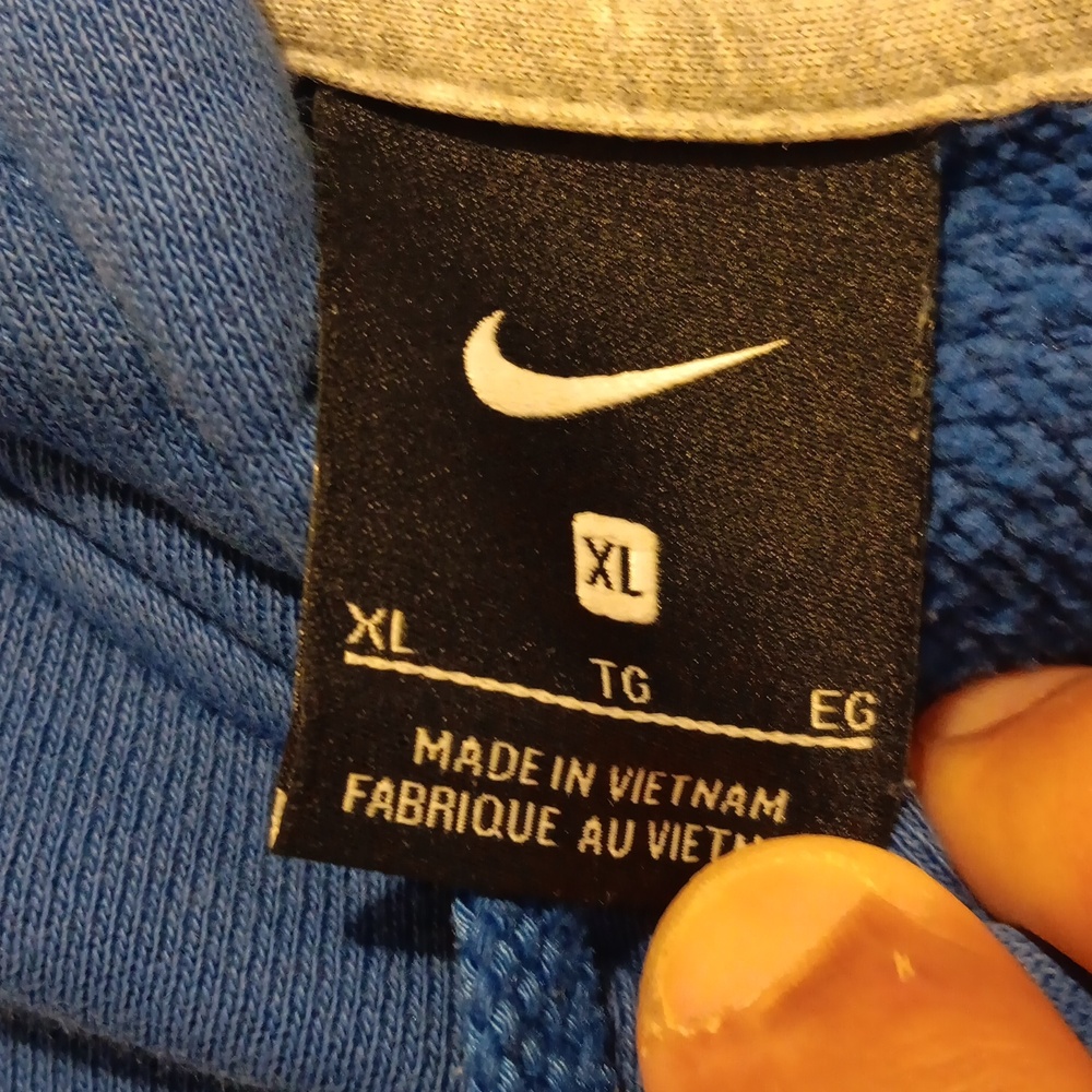 Nike Royal Blue Perfect Game Baseball Hoodie View 4